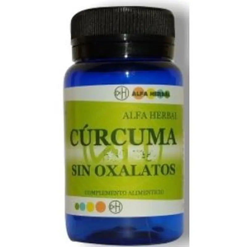 Alpha Herbal Curcuma Oxalate Free 350 60 Capsules