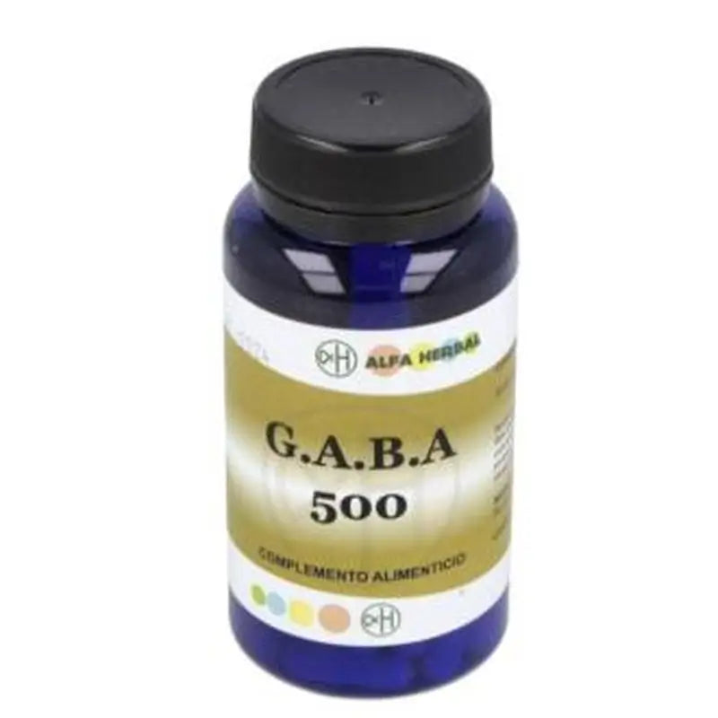 Alpha Herbal Gaba 500Mg. 60 Capsules