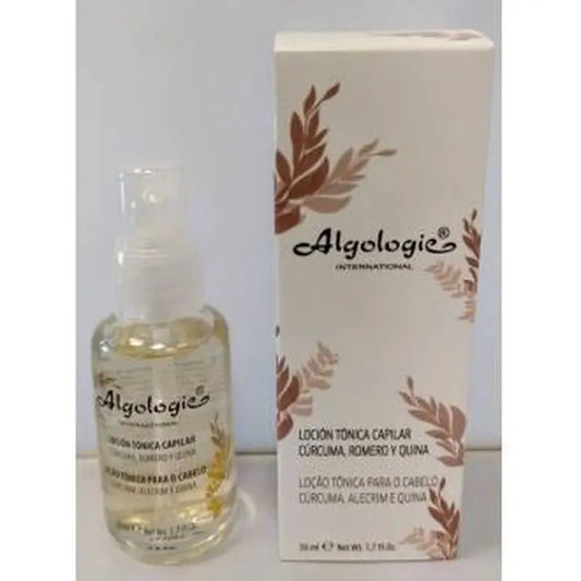 Algologie Hair Tonic Lotion Curcuma, Rosemary, Quina 50Ml.