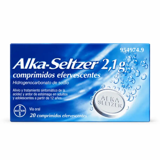Alka Seltzer Antacid 20 Effervescent Tablets