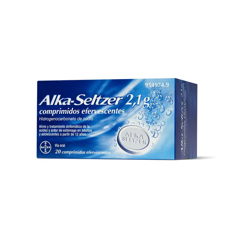 Alka Seltzer Antacid 20 Effervescent Tablets