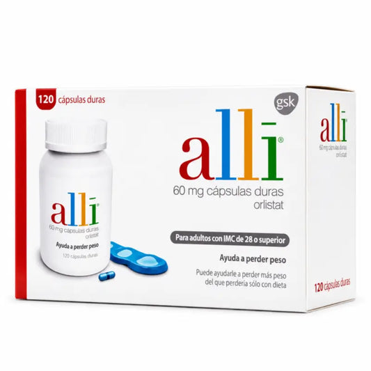 Alli 60 mg 120 capsules