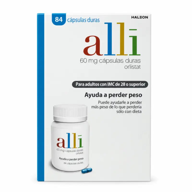 Alli 84 capsules 60 mg