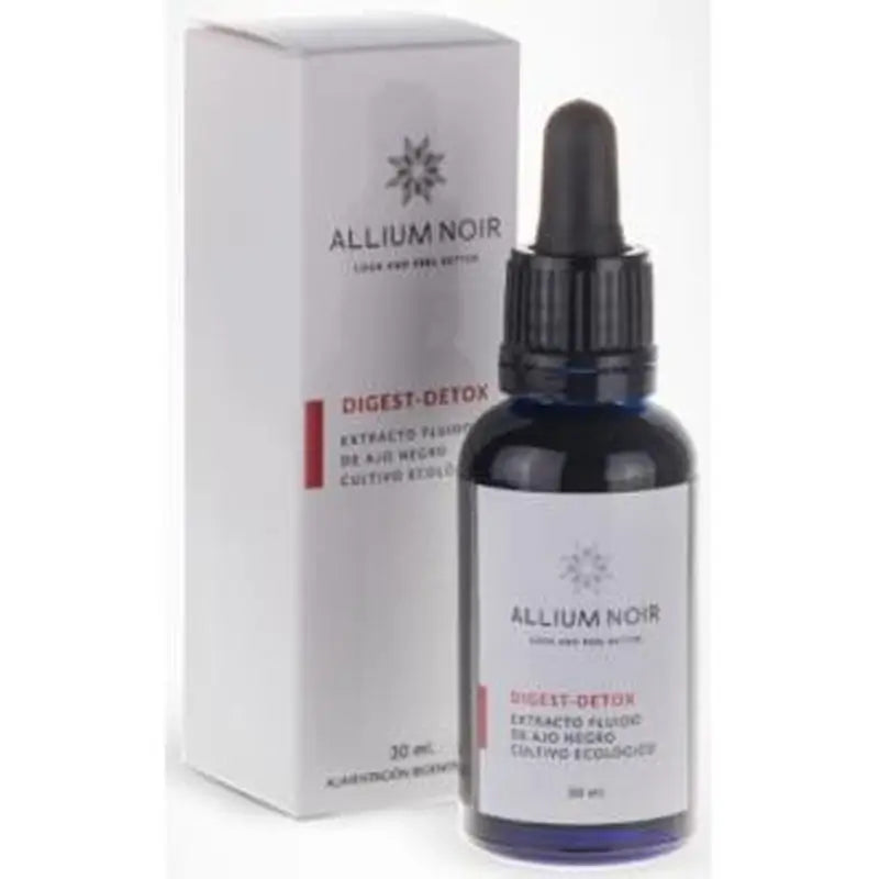 Allium Noir Digest-Detox Ext.Black Garlic 30Ml. Eco