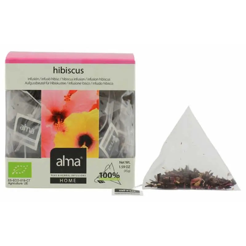 Alma Home Hibiscus Flower Infusion, 15 Pyramids