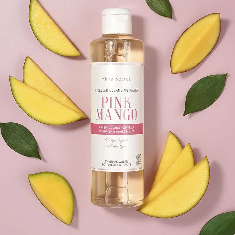 Alma Secret Micellar Water Pink Mango With Mango, Liquorice, Centella And Pomegranate, 250 ml