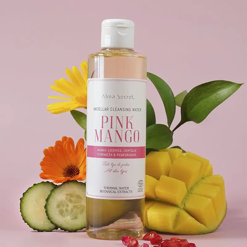 Alma Secret Micellar Water Pink Mango With Mango, Liquorice, Centella And Pomegranate, 250 ml