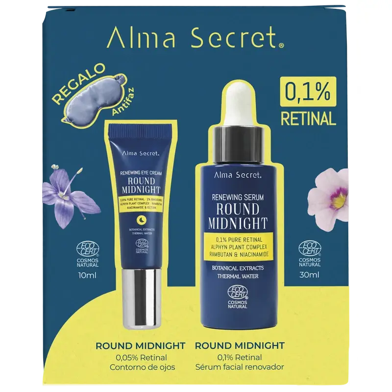 Alma Secret Pack Retinal Serum 0,1% 30 Ml + Retinal Eye Contour 10 Ml + Mask