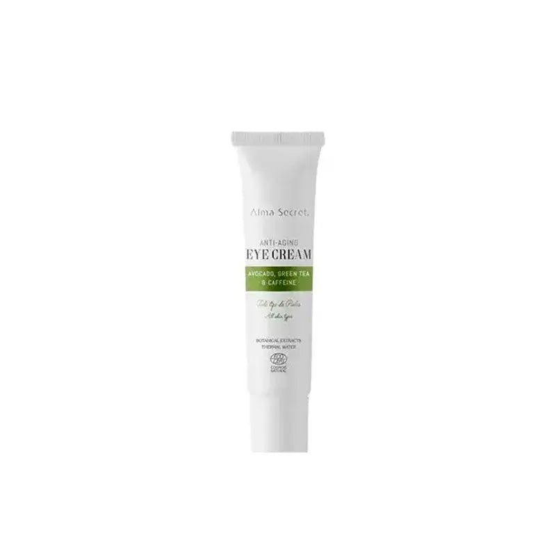 Alma Secret Anti-Aging Eye Contour Tube Avocado, Green Tea & Caffeine