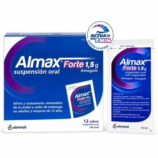 Almax Forte 1.5 g 12 sachets Oral Suspension
