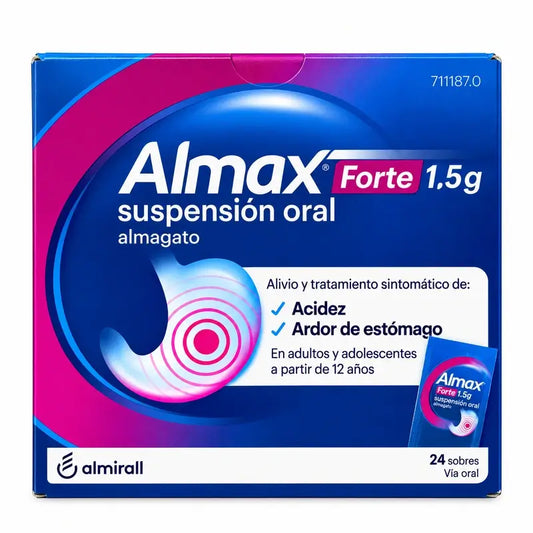 Almax Forte 1,5 g 24 sachets Oral Suspension