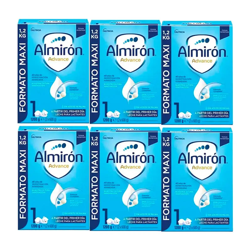 Almirón Advance 1, Pack 6 x 1200gr