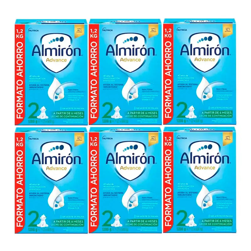 Almirón Advance 2, Pack 6 x 1200g