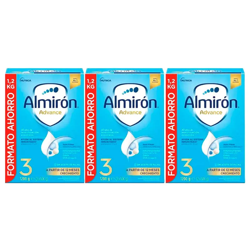 Almirón Advance 3, Pack 3 x 1200g
