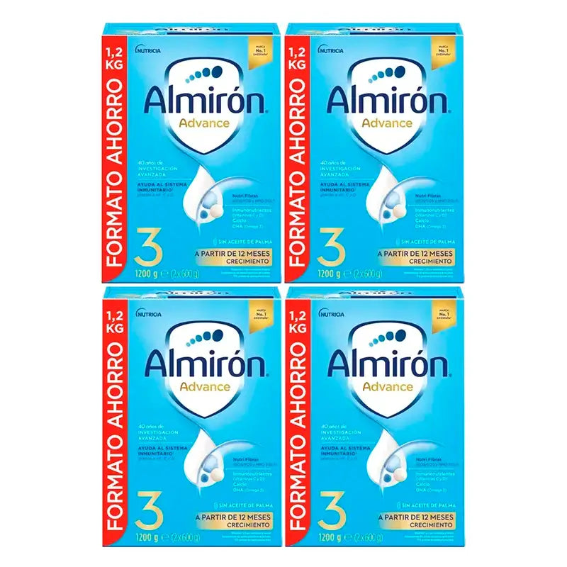 Almirón Advance 3, Pack 4 x 1200g