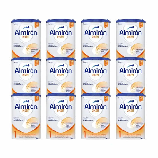 Almiron Advance Digest 1, Anti-Colic & Constipation Baby Starter Milk, 12 x 800 grams