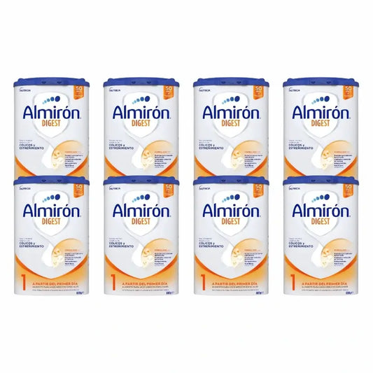 Almiron Advance Digest 1, Anti-Colic & Constipation Baby Starter Milk, 8 x 800 grams