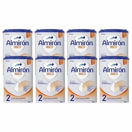 Almiron Advance Digest 2 Milk Formula Powder, From 6 Months , 8 x 800 grams