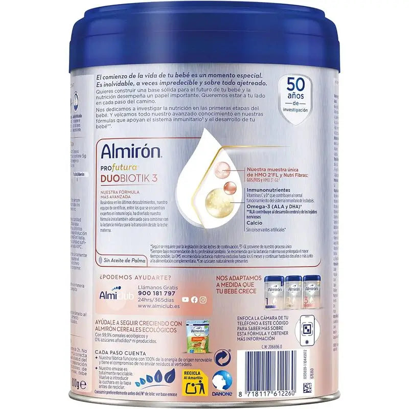 Almirón Profutura 3, 4 X 800 g