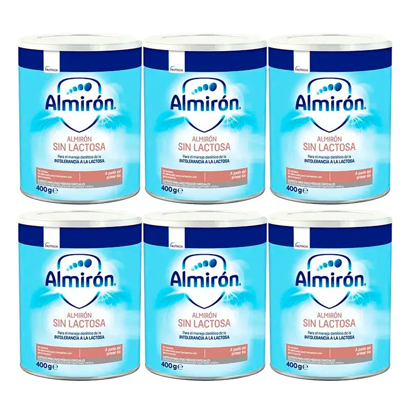Almirón Lactose Free, 6 X 400 grams