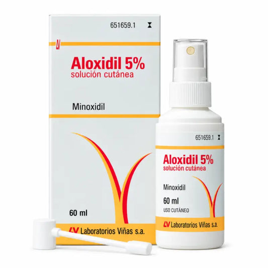 Aloxidil 50 mg/ ml Minoxidil Cutaneous Solution 1 Bottle, 60 ml