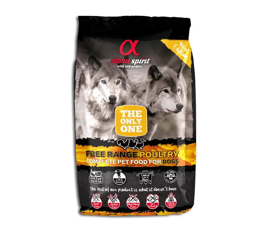 Alpha The Only One Canine Adult Poultry 3Kg, dog food for dogs