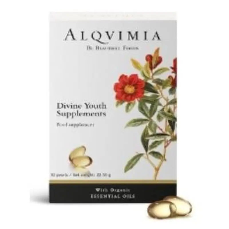 Alqvimia Divine Youth Supplements Case 30Pearls