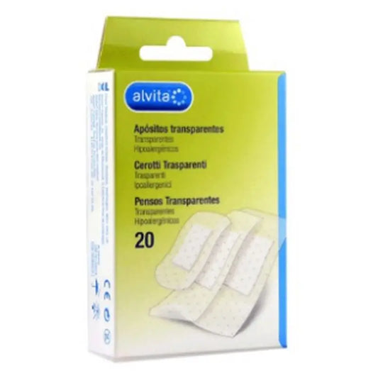 Alvita Transparent Dressings, 20 Units