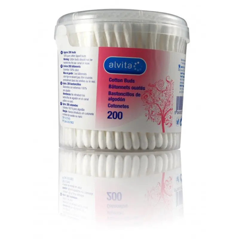Alvita Ear Sticks, 200 pcs.