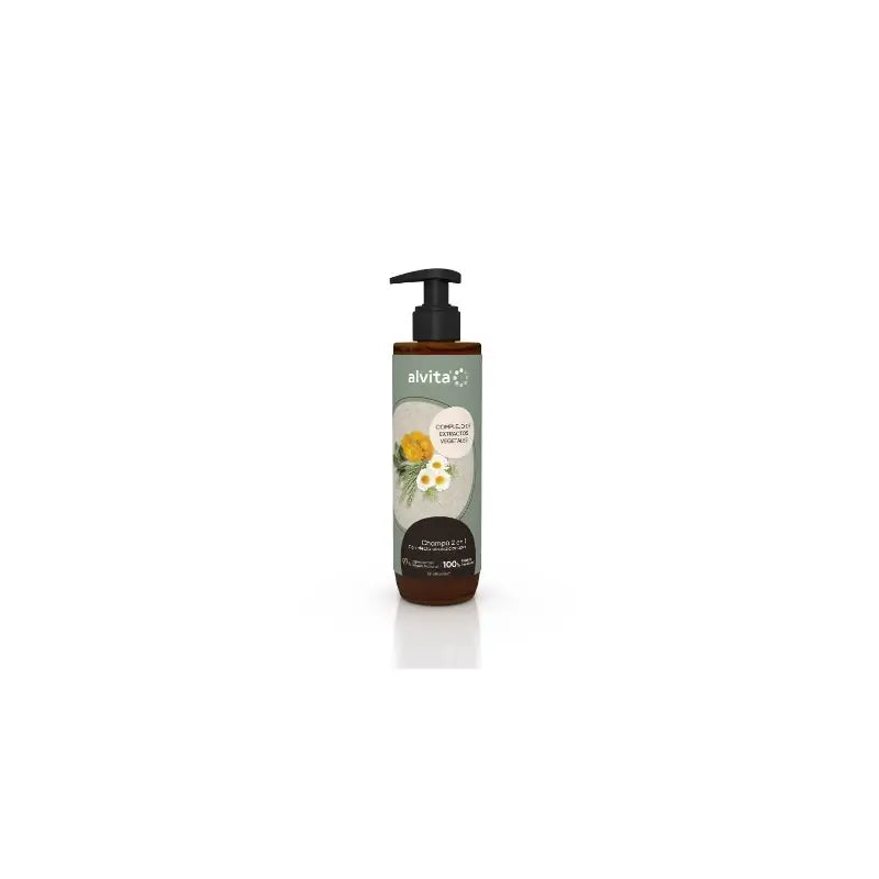 Alvita 2 In 1 Shampoo, 400 ml