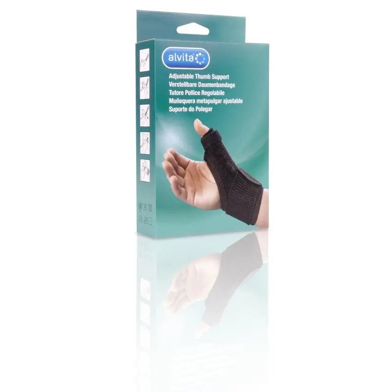 Alvita Adjustable Meta Thumb Wristband Size 1