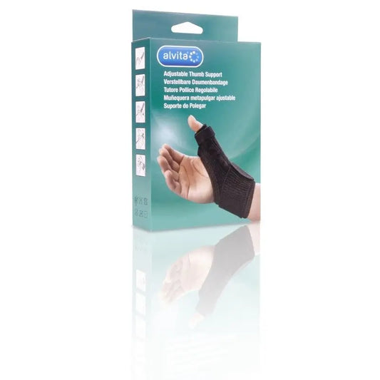 Alvita Adjustable Meta Thumb Wristband Size 1