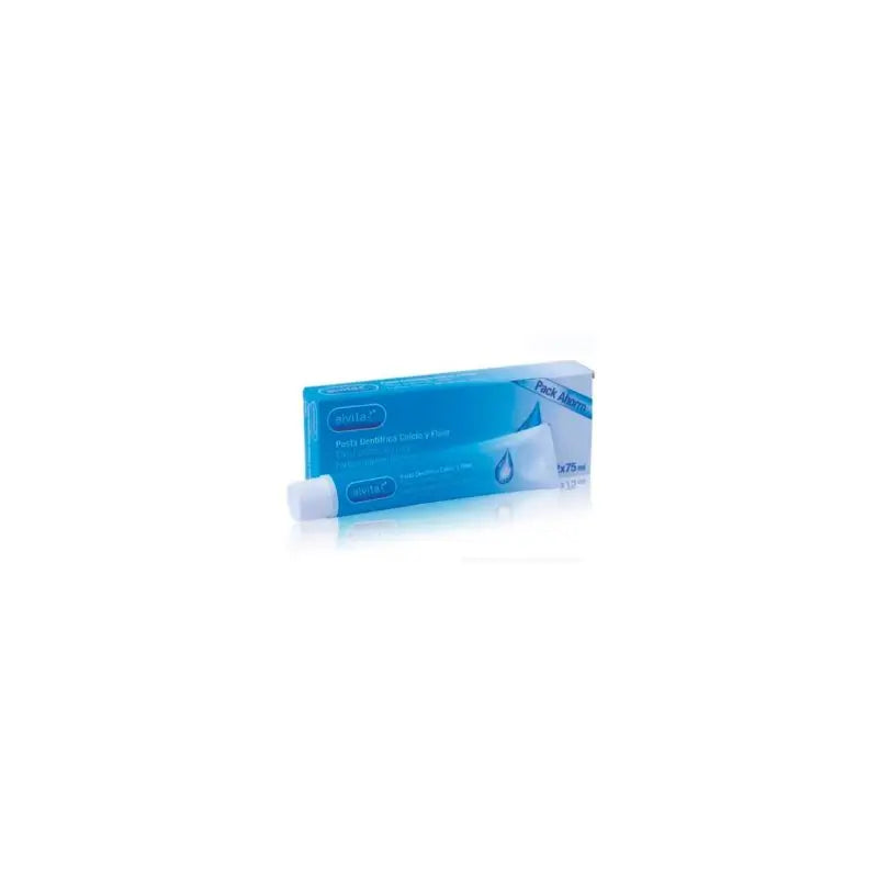 Alvita Calcium & Fluoride Toothpaste, 2 units x 75 ml