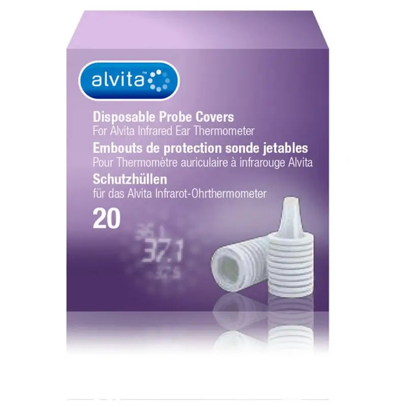 Alvita Ear Thermometer: Probe Covers