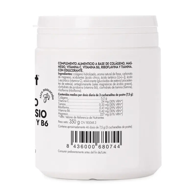 AML SPORT Collagen with Magnesium + Vitamin C + Vitamin B1 B2 B6 Strawberry flavour, 350 g