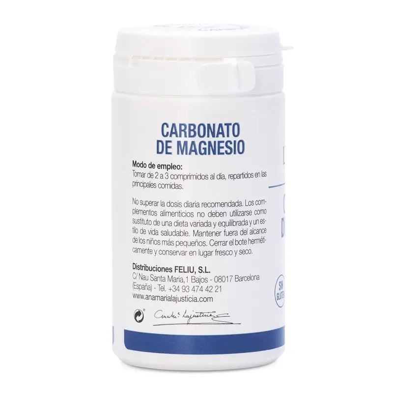 Ana Maria Lajusticia Magnesium Carbonate, 75 tablets