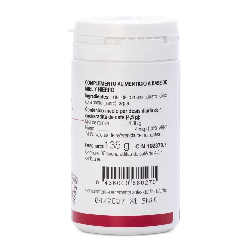Ana Maria Lajusticia Iron with honey, 135 g