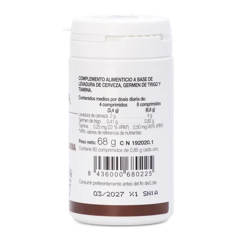 Ana Maria Lajusticia Brewer's Yeast, 80 tablets