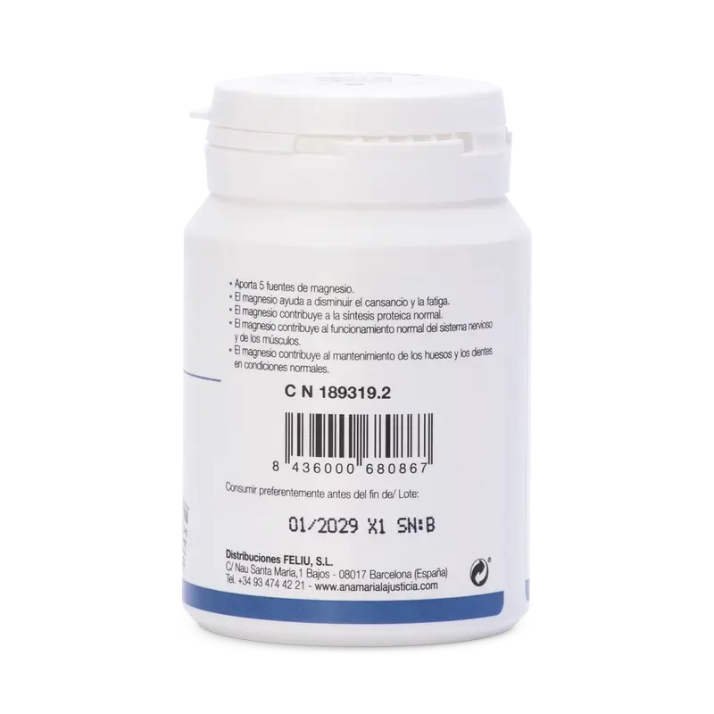 Ana Maria Lajusticia Magnesio Total 5, 100 Tablets