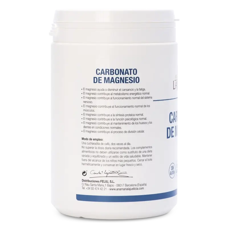 Ana Maria Lajusticia Magnesium Carbonate, 130 grams