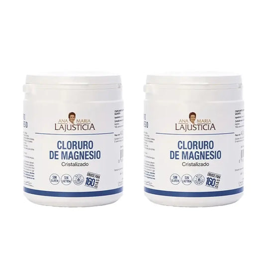 Ana Maria Lajusticia Crystallised Magnesium Chloride, 2X400 Grams