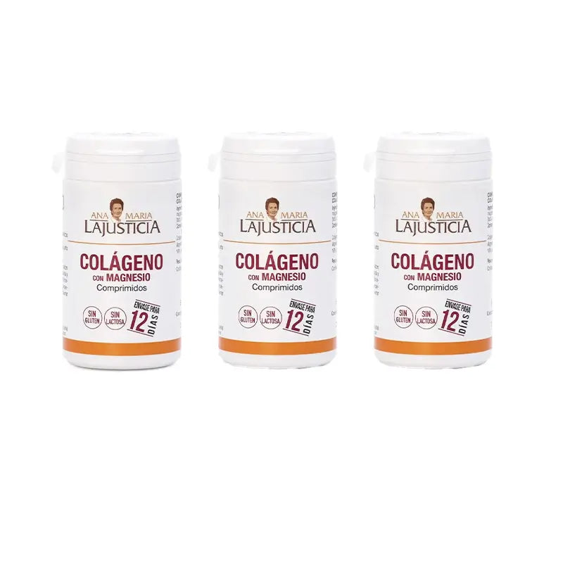 Ana Maria Lajusticia Collagen With Magnesium , 3X75 Tablets