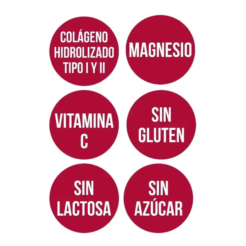 Ana Maria Lajusticia Collagen With Magnesium + Vit.C Strawberry Flavour Powder Doypack , 3x350 grams