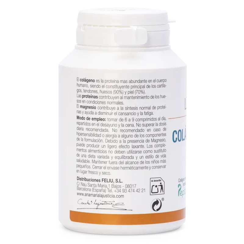 Ana Maria Lajusticia Marine Collagen with Magnesium, 180 tablets