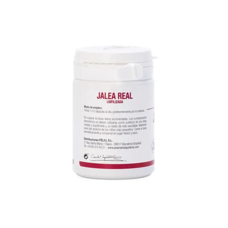 Ana Maria Lajusticia Royal Jelly Lyophilised, 2x60 capsules