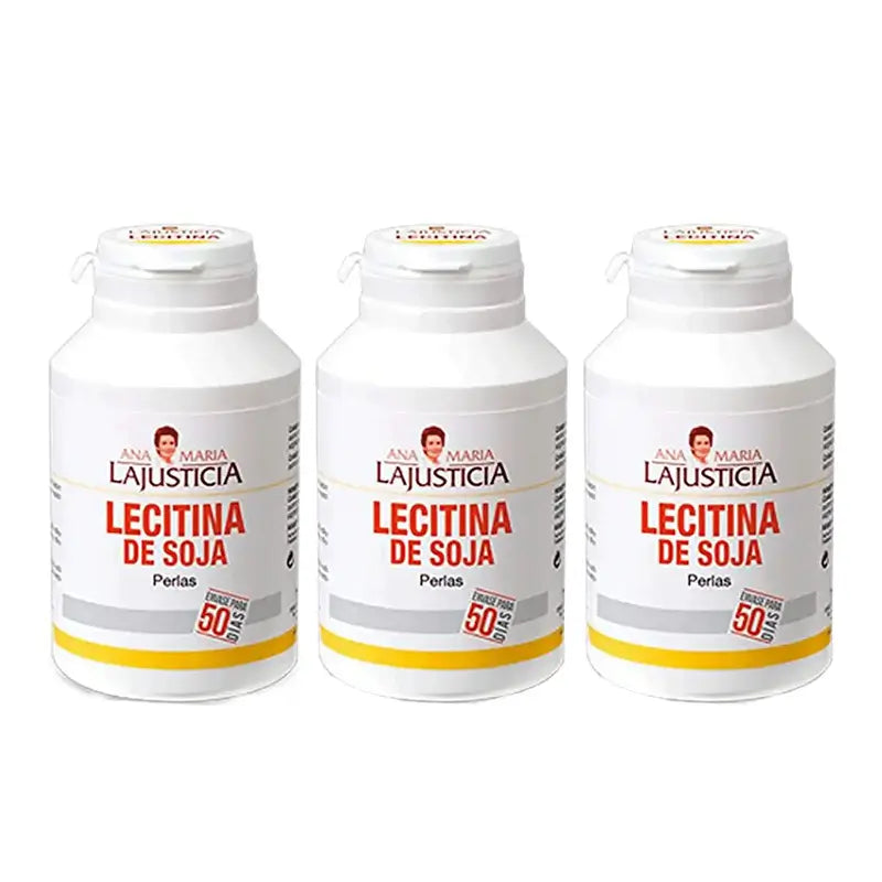 Ana Maria LaJusticia Soya Lecithin, 3x300 pearls