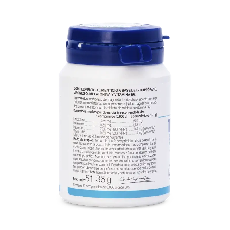 Ana Maria Lajusticia Tryptophan with Melatonin + Magnesium and Vitamin B6, 2x60 tablets