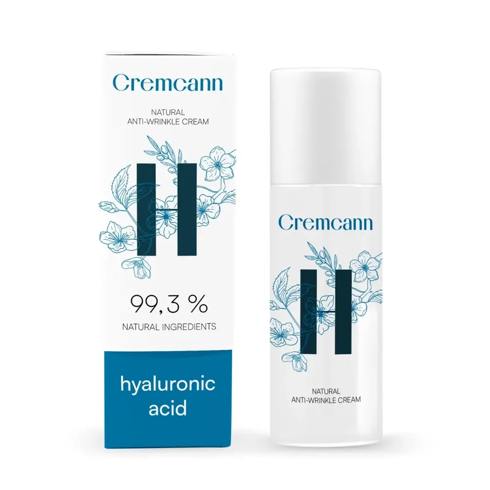 Annabis Cremcann Hyaluron Natural Moisturising Replenishing Cream Airless Bottle 50Ml