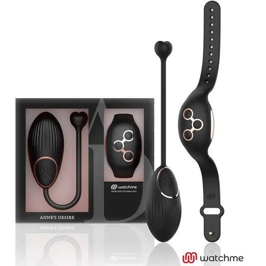 Anne's Desire Egg Remote Control Watchme Technology Black/Gold