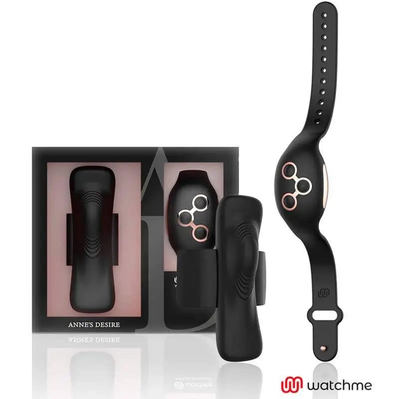 Anne'S Desire Pleasure Pantyhose Watchme Black/Gold Technology